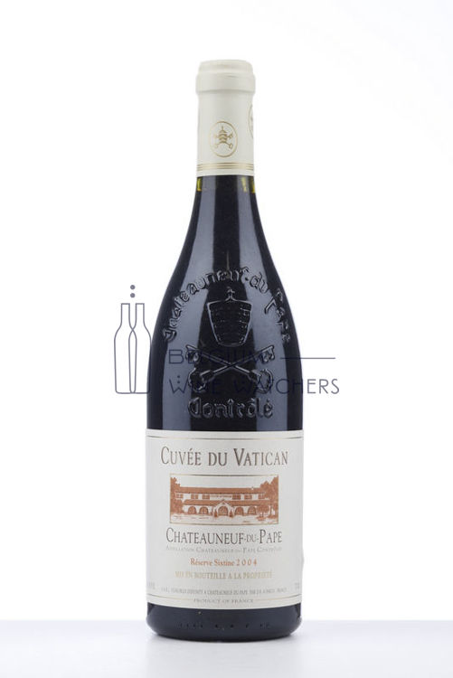Afbeeldingen van 2004 CHATEAUNEUF DU PAPE CUVEE DU VATICAN RESERVE SIXTINE